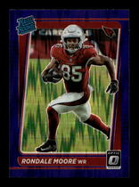 2021 Donruss Optic Purple Shock #217 Rondale Moore