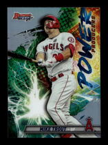 2019 Bowman Best Power Producers #PP-MT Mike Trout