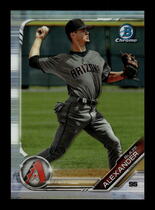 2019 Bowman Chrome Draft Refractor #BDC-155 Blaze Alexander