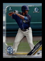 2019 Bowman Chrome Draft Refractor #BDC-180 Joshua Mears