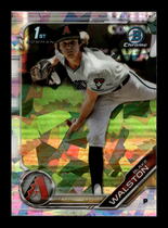 2019 Bowman Chrome Draft Sapphire Edition #BDC-12 Blake Walston