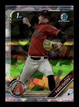 2019 Bowman Chrome Draft Sapphire Edition #BDC-147 Ryne Nelson