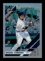2019 Donruss Optic Holo #198 Miguel Cabrera