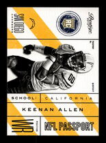 2013 Panini Prestige NFL Passport #7 Keenan Allen