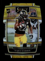 2021 Panini Select Black & Gold Die-Cut Prizm #53 Najee Harris