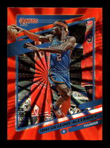 2021 Donruss Orange Holo Laser #23 Shai Gilgeous-Alexander