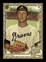 2019 Topps Allen & Ginter Gold Hot Box #391 Phil Niekro
