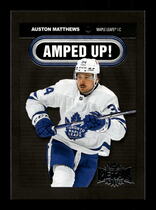 2021 SkyBox Metal Universe Amped Up #AU-20 Auston Matthews