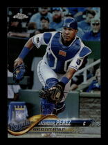 2018 Topps Chrome Refractor #107 Salvador Perez