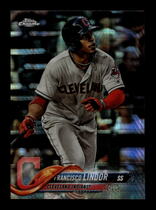 2018 Topps Chrome Prism Refractor #73 Francisco Lindor