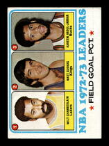 1973 Topps Base Set #155 Field Goal Pct. Lea