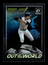 2018 Donruss Optic Out of This World #OW1 Aaron Judge