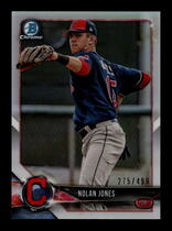 2018 Bowman Chrome Prospects Refractor #BCP189 Nolan Jones