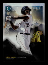 2018 Bowman Chrome Peaks of Potential #PP-YA Yordan Alvarez