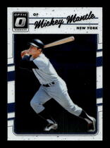 2017 Donruss Optic #165 Mickey Mantle