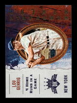 2017 Panini Diamond Kings Memorable Moment #MM-11 Lou Gehrig