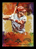 2017 Panini Diamond Kings Aurora #A-16 Mike Trout