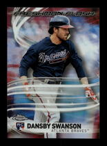 2017 Topps Chrome Freshman Flash #FF-18 Dansby Swanson