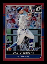 2016 Donruss Optic Red #116 David Wright