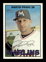 2016 Topps Heritage Gum Stain #307 Martin Prado