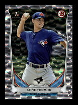 2014 Bowman Draft Silver Ice #DP124 Lane Thomas