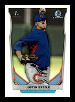 2014 Bowman Chrome Draft Refractor #CDP120 Justin Steele