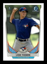 2014 Bowman Chrome Draft Refractor #CDP124 Lane Thomas