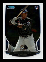 2013 Bowman Chrome Draft #17 Marcell Ozuna