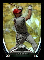 2013 Bowman Platinum Gold #1 Albert Pujols