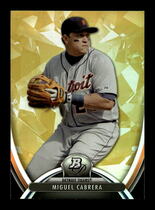 2013 Bowman Platinum Gold #76 Miguel Cabrera