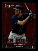 2013 Panini Select En Fuego #EF14 Joe Mauer