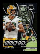 2024 Panini Mosaic Montage #11 Jordan Love