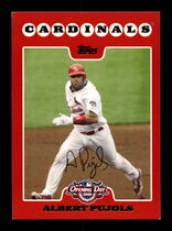 2008 Topps Opening Day #50 Albert Pujols