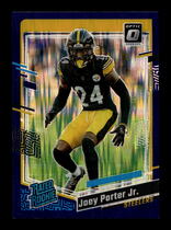 2023 Donruss Optic Purple Shock #287 Joey Porter Jr.