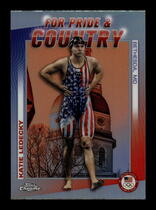 2024 Topps Chrome U.S. Olympics For Pride and Country #PC-1 Katie Ledecky