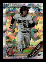 2019 Bowman Chrome Draft Sapphire Edition #BDC-35 Dominic Fletcher