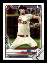 2021 Bowman 1st Edition #BFE-42 Mick Abel