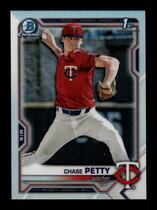 2021 Bowman Chrome Draft Refractor #BDC-49 Chase Petty