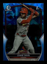 2023 Bowman Chrome Draft Sapphire Edition #BDC-48 Chase Davis