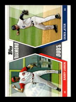 2011 Topps Diamond Duos #DD-LJ Barry Larkin|Derek Jeter