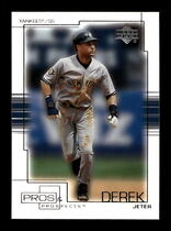 2001 Upper Deck Pros and Prospects #40 Derek Jeter