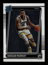 2022 Panini Chronicles Draft Picks Donruss Optic Rated Rookie #4 Keegan Murray