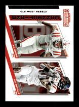 2019 Panini Contenders Draft Picks Collegiate Connections #9 A.J. Brown|D.K. Metcalf
