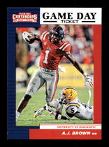 2019 Panini Contenders Draft Picks Game Day Tickets #5 A.J. Brown