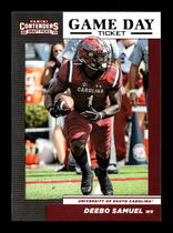 2019 Panini Contenders Draft Picks Game Day Tickets #31 Deebo Samuel