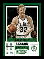 2017 Panini Contenders Draft Picks #35 Larry Bird