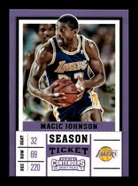2017 Panini Contenders Draft Picks #37 Magic Johnson