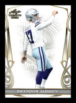 2023 Leaf Trinity #69 Brandon Aubrey