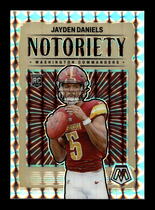 2024 Panini Mosaic Notoriety Mosaic #19 Jayden Daniels