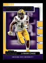 2021 Panini Contenders Draft Picks School Colors #5 Jamarr Chase